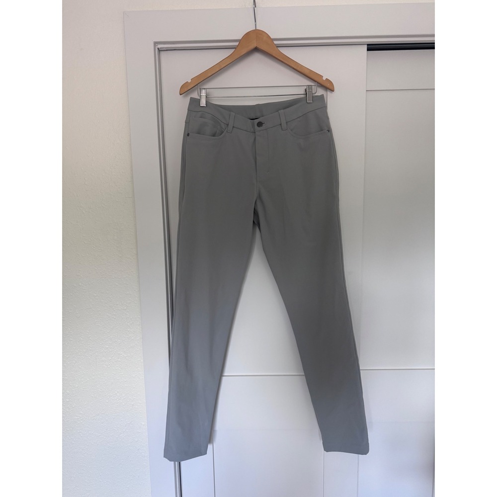 Lululemon ABC Pant Slim Fit Warpstreme Grey Mens 31